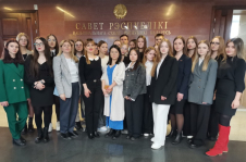 Совет Республики посетили преподаватели, студенты и магистранты юридического факультета БГУ