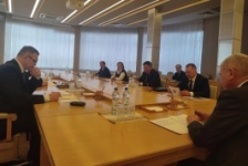 О рассмотрении законопроектов на заседании Постоянной комиссии Совета Республики по международным делам и национальной безопасности.