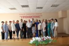 Член Совета Республики В.Лискович ознакомился с работой ОАО «Гронитекс»