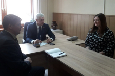 Член Совета Республики А.Щастный провел личный прием граждан и «прямую телефонную линию»
