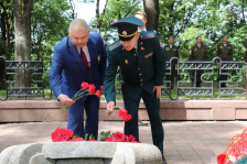С.Мелешкин принял участие в мероприятиях Дня всенародной памяти жертв Великой Отечественной войны и геноцида белорусского народа