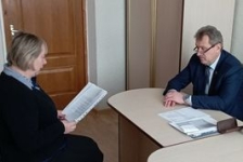 Член Совета Республики В.Полищук выступил перед работниками Горецкого лесхоза, а также провел выездной прием граждан в Дрибинском райисполкоме