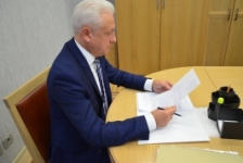 Член Президиума Совета Республики С.Рачков провел личный прием граждан