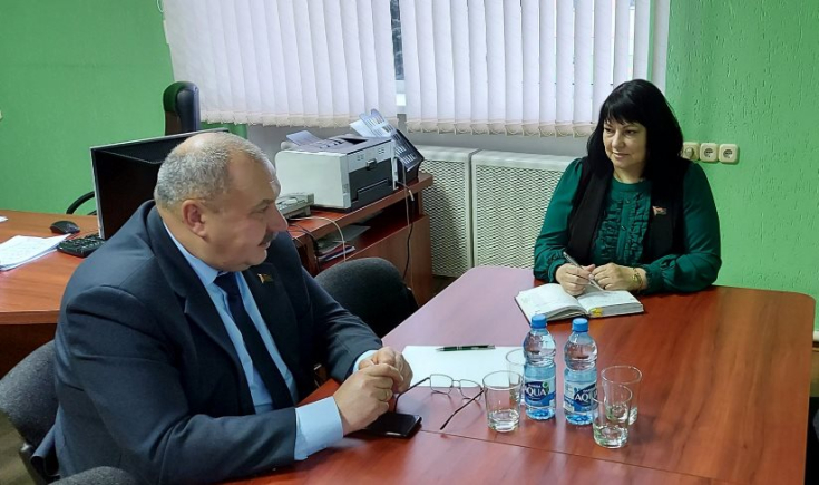 Член Совета Республики Т.Абель провела прием граждан в Ветке Член Совета Республики Т.Абель провела прием граждан в Ветке