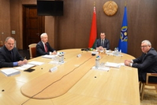 Парламентская делегация во главе с заместителем Председателя Совета Республики А.Исаченко принимает участие в заседании Совета и тринадцатом пленарном заседании ПА ОДКБ