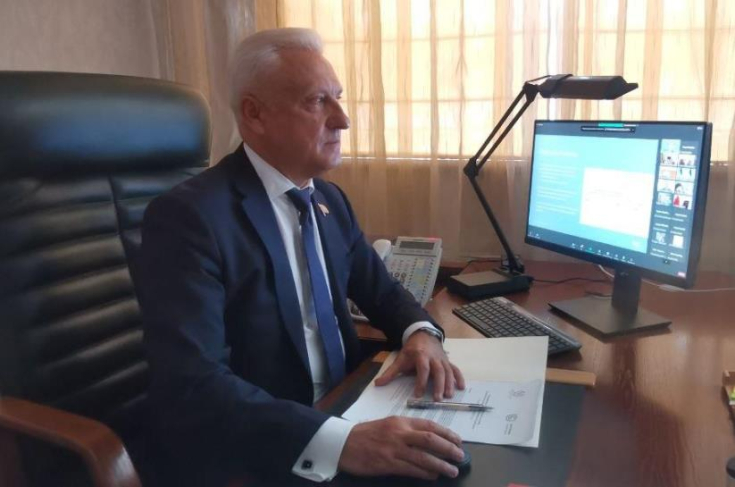 Член Президиума Совета Республики С.Рачков принял участие в виртуальном брифинге Межпарламентского союза по Конференции ООН по изменению климата 2023 года Член Президиума Совета Республики С.Рачков принял участие в виртуальном брифинге Межпарламентского союза по Конференции ООН по изменению климата 2023 года