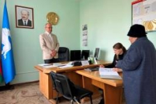 Член Совета Республики В.Байко провел личный прием граждан и прямую телефонную линию