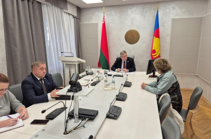 Член Совета Республики И.Брилевич провел личный прием граждан в Брестском облисполкоме