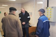 Член Совета Республики А.Кушнаренко посетил ОАО «Торфопредприятие Днепровское»