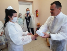 А.Карпицкий посетил Высоковскую городскую больницу