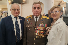 Член Совета Республики Ю.Деркач принял участие в торжественном мероприятии, посвященном Дню защитников Отечества и Вооруженных Сил Республики Беларусь.