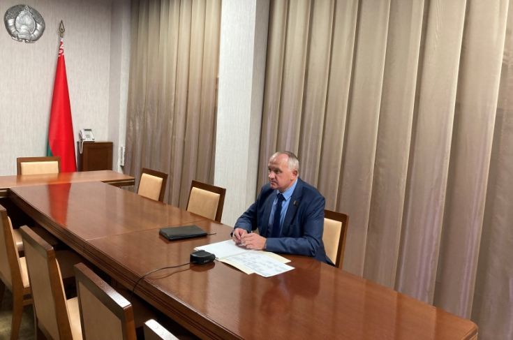 Член Президиума Совета Республики
В.Татаринович принял участие в заседании
Межведомственной комиссии
