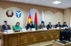 А. Шолтанюк принял участие в заседании Жабинковского 
райисполкома
