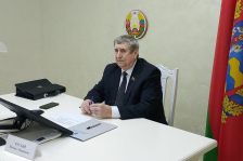 Член Совета Республики О.Романов принял участие во встречах с трудовыми коллективами г. Гродно
