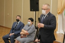 Член Совета Республики В.Котович принял участие во встрече с молодыми специалистами
