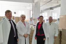 Член Совета Республики М.Ильина провела встречу с трудовым коллективом