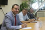 Член постоянной комиссии Совета Республики Национального собрания Республики Беларусь по экономике, бюджету и финансам, директор ОАО «Красный пищевик» С. Анюховский встретился с трудовыми коллективами Осиповичского завода железобетонных конструкций, ОАО «Осиповичский консервный завод»