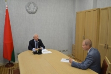 Член Президиума Совета Республики С.Рачков провел личный прием граждан
