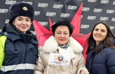 Член Совета Республики А.Смоляк приняла участие в профилактической акции ГАИ