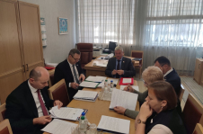 Состоялось очередное заседание Постоянной комиссии Совета Республики Национального собрания Республики Беларусь по международным делам и национальной безопасности
