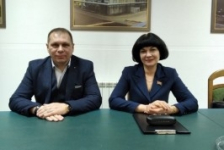 Е.Зябликова провела встречу с трудовым коллективом