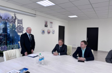 Член Президиума Совета Республики В.Татаринович
встретился с трудовым коллективом 
