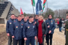 Член Совета Республики К.Капуцкая приняла участие в мероприятии по случаю 80-летия со дня трагедии в Хатыни