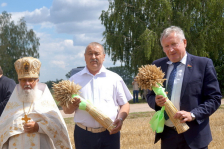 Член Совета Республики В.Маркевич принял участие в мероприятии «Зажинки-2018»