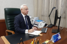 С.Рачков принял онлайн-участие в Международной конференции, посвященной 63-й годовщине принятия Декларации о предоставлении независимости колониальным странам и народам