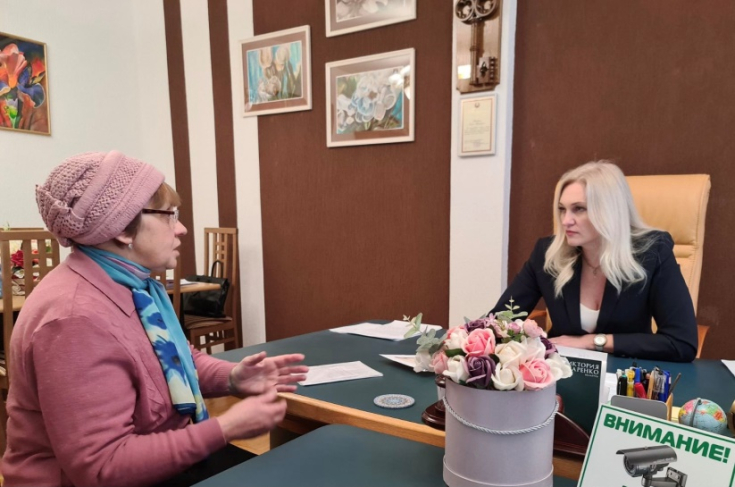 Член Совета Республики К.Капуцкая провела личный прием граждан Член Совета Республики К.Капуцкая провела личный прием граждан