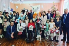 Член Совета Республики О.Жингель принял участие в новогодней благотворительной акции «Наши дети»