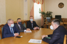 Член Совета Республики В.Маркевич провел деловые переговоры
