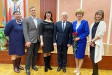 Член Совета Республики Ю.Деркач принял участие в заседании Полоцкого Совета районного объединения профсоюзов