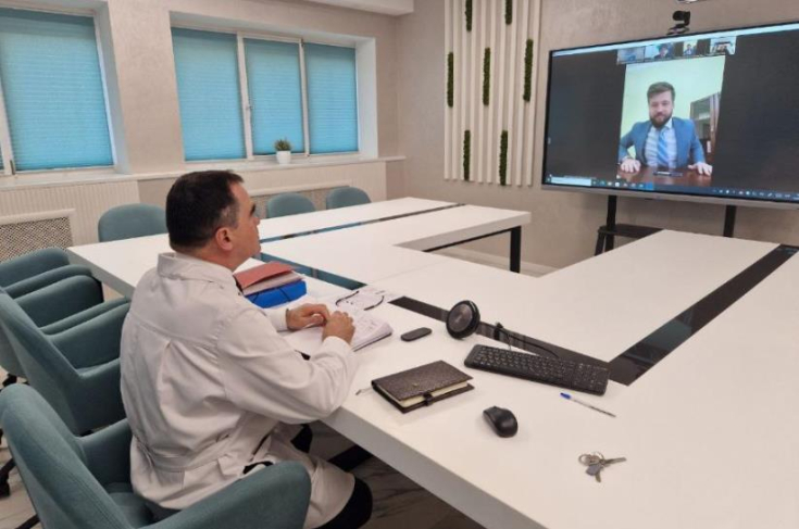 Александр Карпицкий обсудил
перспективы международного
сотрудничества в области медицинского туризма
