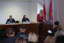 К.Капуцкая провела встречу с трудовым коллективом ОАО
«Молодечненский комбинат хлебопродуктов».
