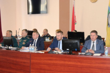 Член Совета Республики А.Шишкин принял участие в заседании райисполкома
