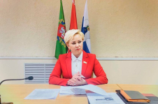 Член Совета Республики Н.Маркович приняла участие в производственном совещании Ушачского райисполкома