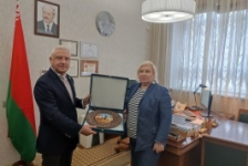 Член Президиума Совета Республики С.Рачков провел рабочую встречу по итогам участия белорусской делегации в форуме «Дети Содружества»