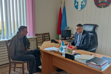 Член Совета Республики А.Шолтанюк провел личный прием граждан