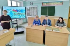 Член Совета Республики Т.Шатликова посетила Олтушскую среднюю школу Малоритского района