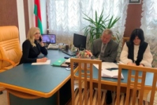 Член Совета Республики К. Капуцкая провела
прямую телефонную линию
