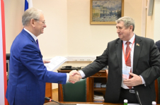 М.Русый провел встречи в рамках программы международного наблюдения за выборами Президента Российской Федерации