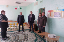 Член Совета Республики А.Пищ посетил Клепачский детский сад Пружанского района