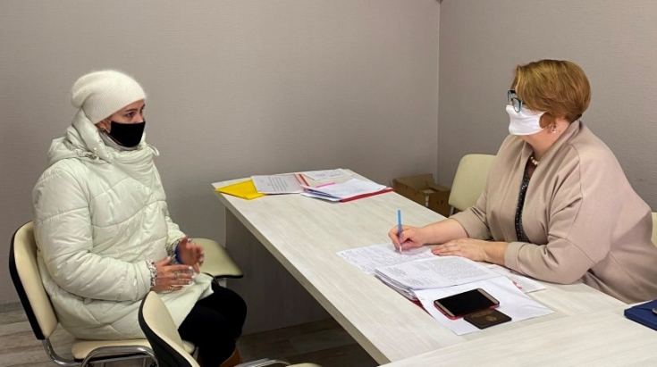 М.Ильина провела выездной личный прием граждан М.Ильина провела выездной личный прием граждан