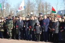 Член Совета Республики С.Анюховский принял 
участие в митинге-реквиеме 
