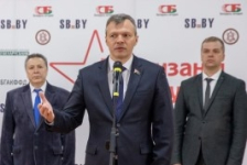 Член Совета Республики О.Романов принял участие в открытии выставки «Партизаны Беларуси»