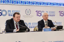 По инициативе Беларуси на полях 150-й Ассамблеи МПС принято заявление в связи с 80-летием Великой Победы