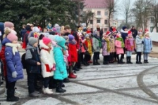 Член Совета Республики К.Капуцкая приняла участие в акции «Наши дети» и посетила среднюю школу № 1 г. Вилейки