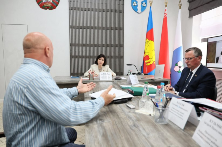 Председатель Совета Республики Наталья Кочанова провела личный прием граждан в Жабинке