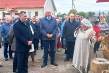 Член Совета Республики В.Матвеев принял участие в районном фестивале-ярмарке «Дажынкi-2022»